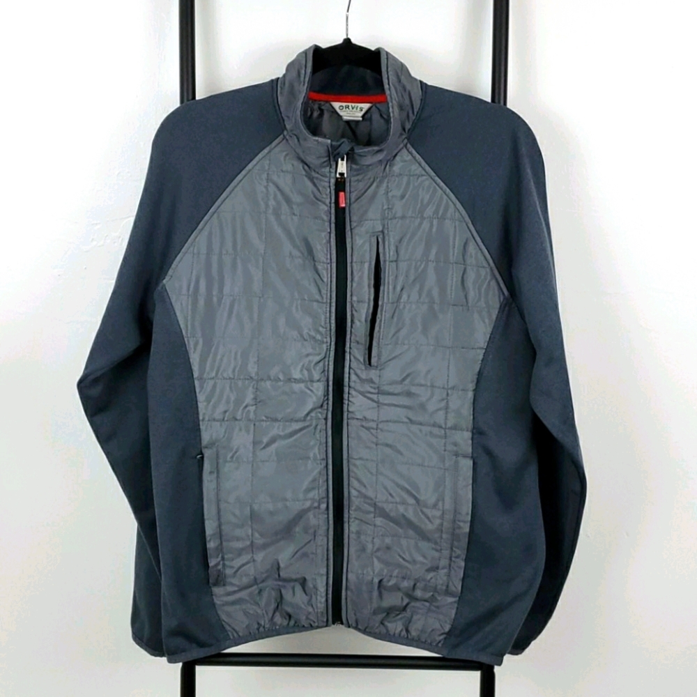 Orvis Gray Full Zip Jacket Women’s M Outdoor Casual
